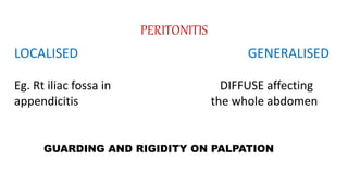 Abdominal pain - a brief study | PPTX