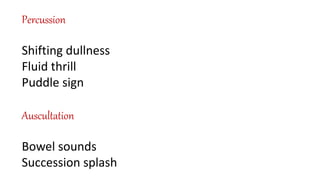 Normal Puddle Sign Abdominal pain - a brief study | PPTX
