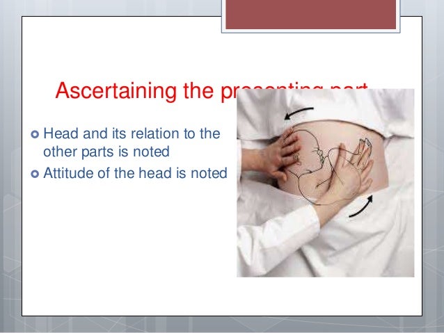 Abdominal palpation