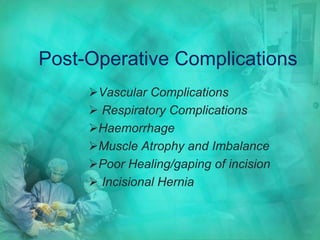 Abdominal surgery | PPTX