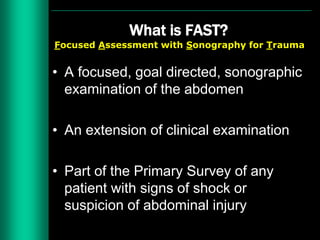 Abdominal trauma | PPTX