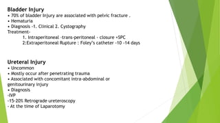 Abdominal trauma | PPTX