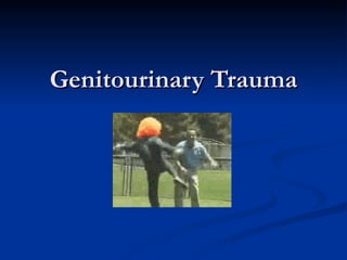 Genitourinary Trauma 