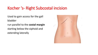 Gallbladder Inciison Abdominal Wall.pptx