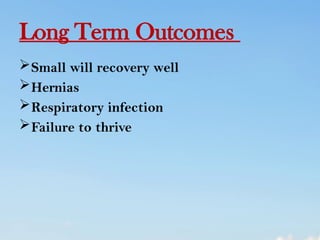 abdominal wall defect in child health nursing | PPTX