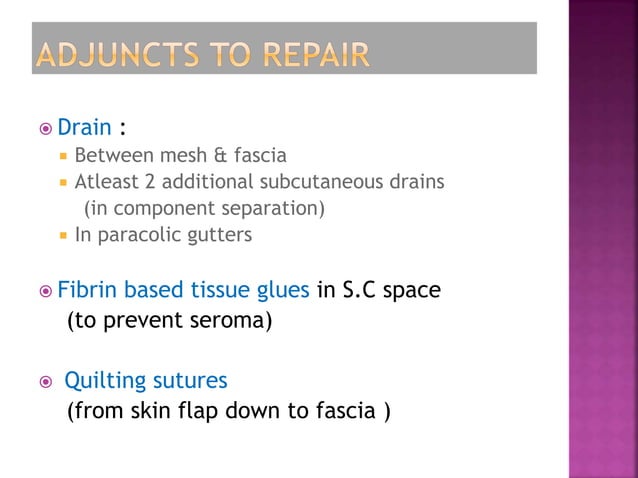 Abdominal wall defect reconstruction | PPTX