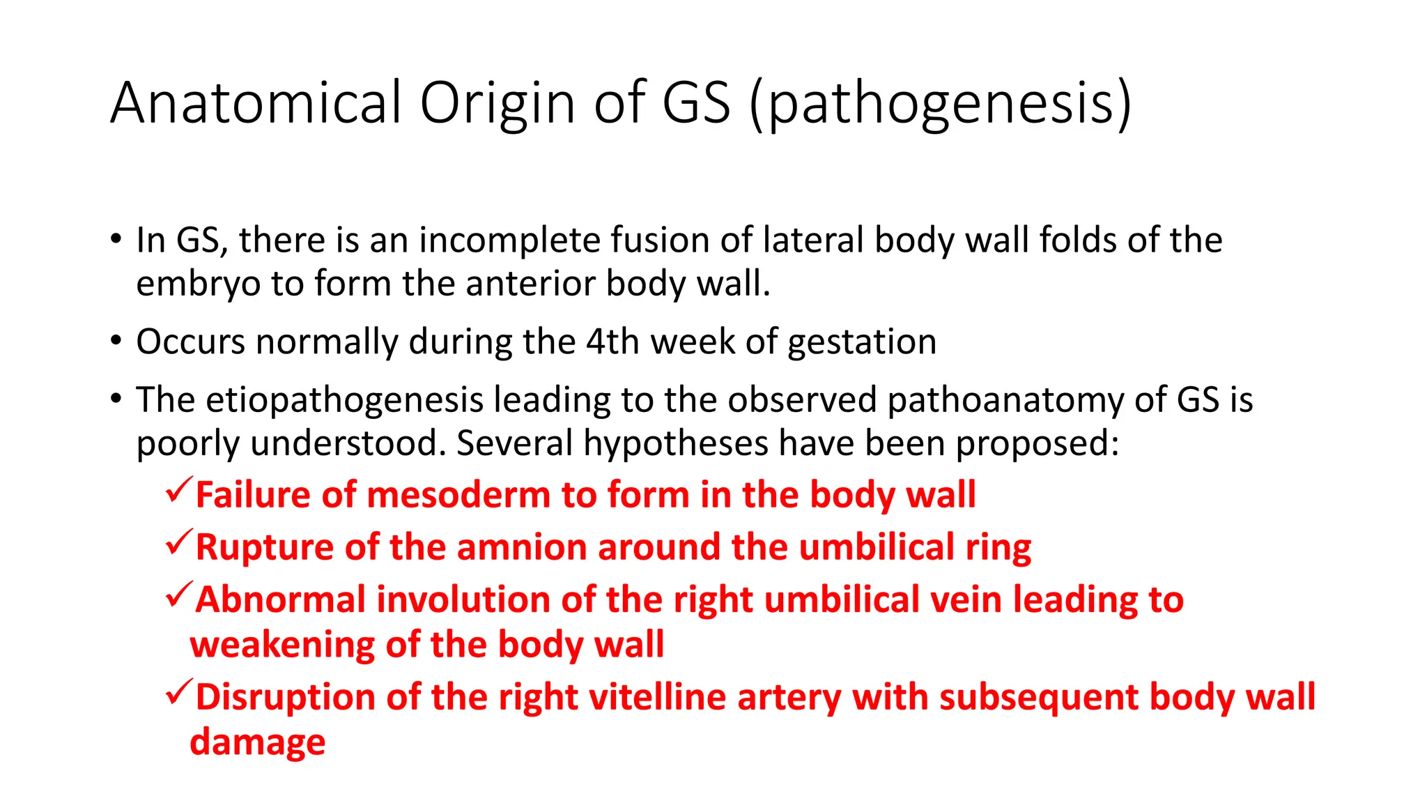 ABDOMINAL WALL DEFECTS in neonate and older childrenx | PPTX