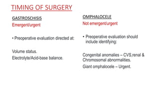 Abdominal wall defects (dr.tanvir) | PPTX