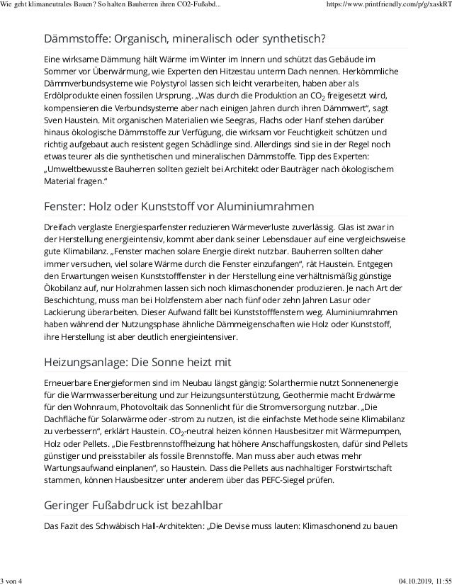 Wie Geht Klimaneutrales Bauen So Halten Bauherren Ihren Co2 Fussabdru