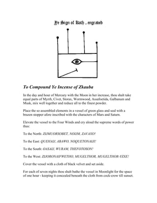 Abdul alhazred al azif the cipher manuscript known as necronomicon | PDF