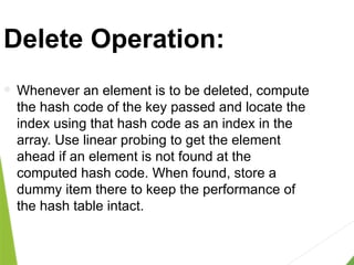 Comprehensive Guide to Implementing Table ADT Using Hashing Techniques ...