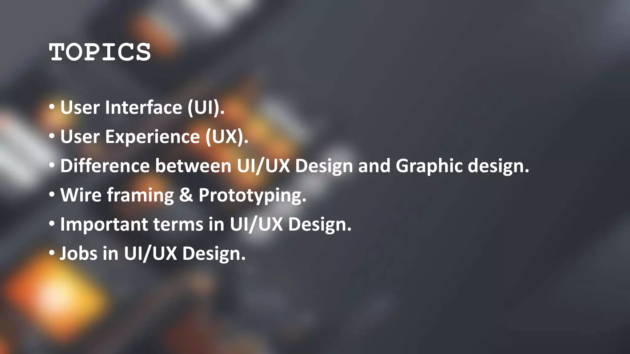 UI UX Design Presentation | PPTX