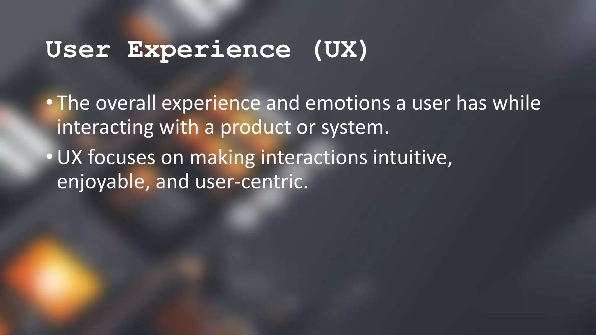 UI UX Design Presentation | PPTX
