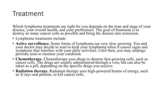 Lymphoma, Chronic lymphocytic lymphoma, small lymphocytic lymphoma | PPTX