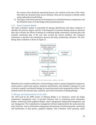 Structural Health Monitoring of a Cable-Supported Zhejiang Bridge | PDF