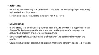 Talent Management (HRM) by Abdul Muneeb Khan | PPTX