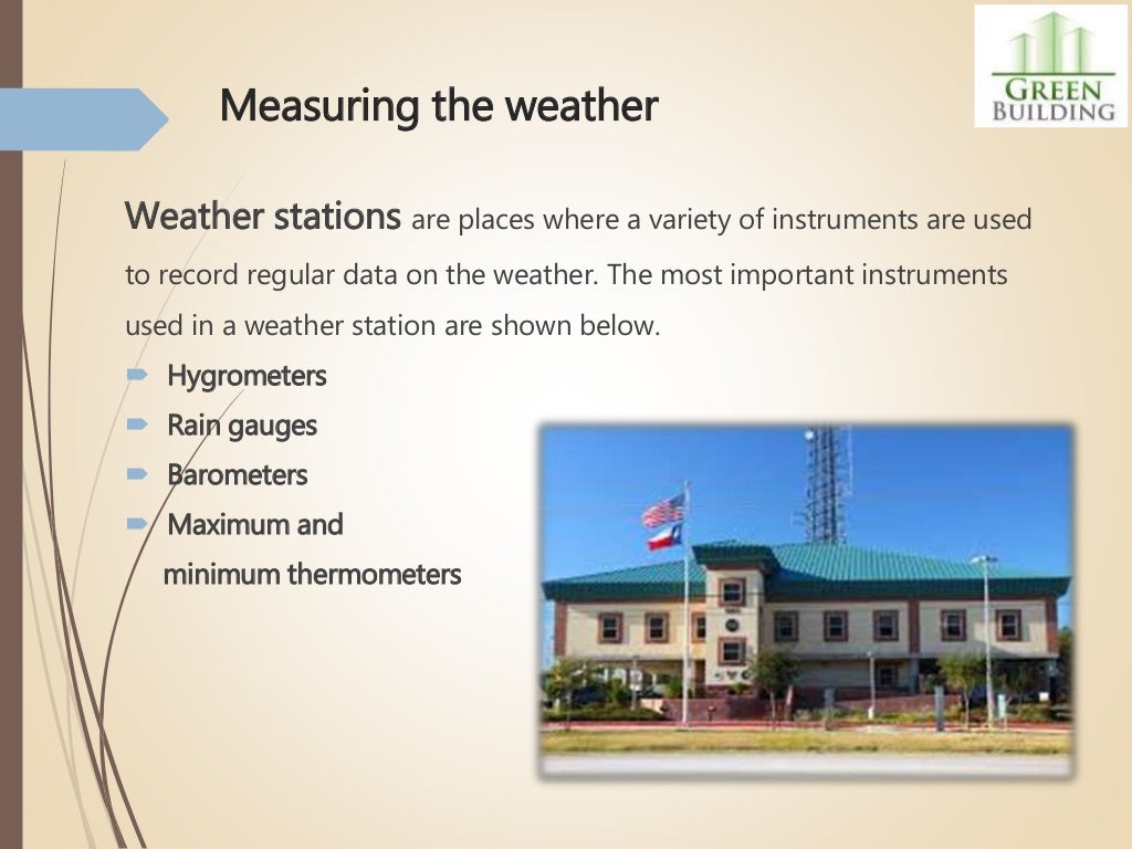 Elements Of Weather And Climate
