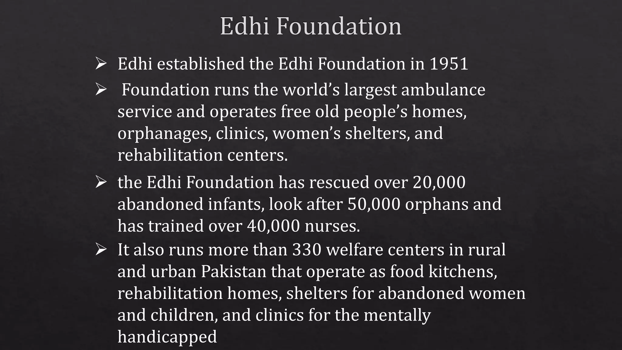 Abdul Sattar Edhi | PPTX