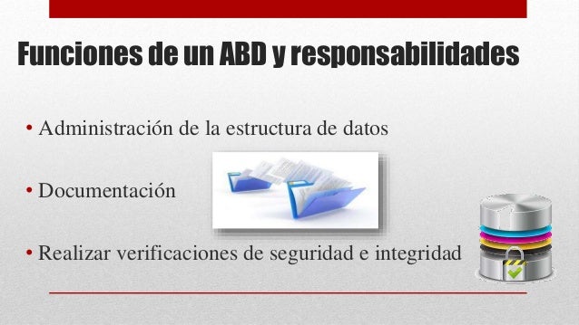 Resultado de imagen para Roles de un administrador de base de datos