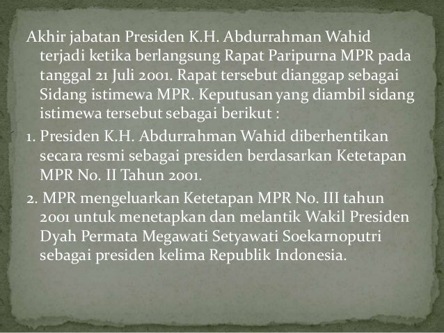 Abdurrahman wahid Abdurrahman wahid