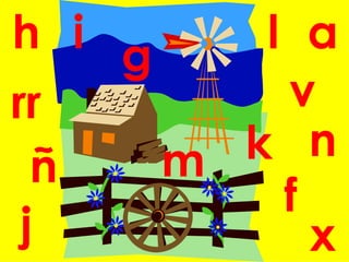 m i rr k h f g l ñ j x v n a 