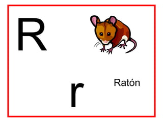 Letra R Raton Abecedario | PPT