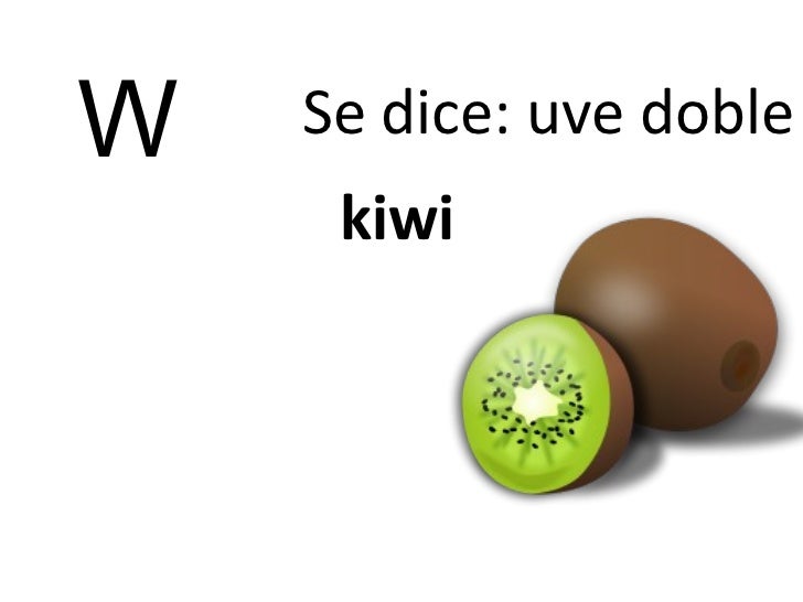 Como Se Dice Kiwi En Ingles