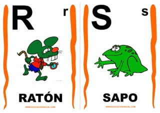 Letra R Raton Abecedario | PDF