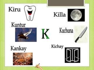 Abecedario en quechua