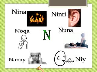 Abecedario en quechua