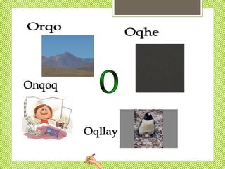 Abecedario en quechua