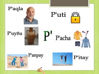 Abecedario en quechua