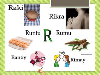 Abecedario en quechua