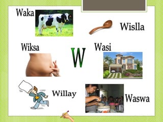 Abecedario en quechua