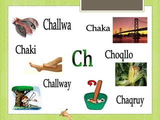 Abecedario en quechua