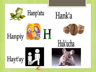 Abecedario en quechua