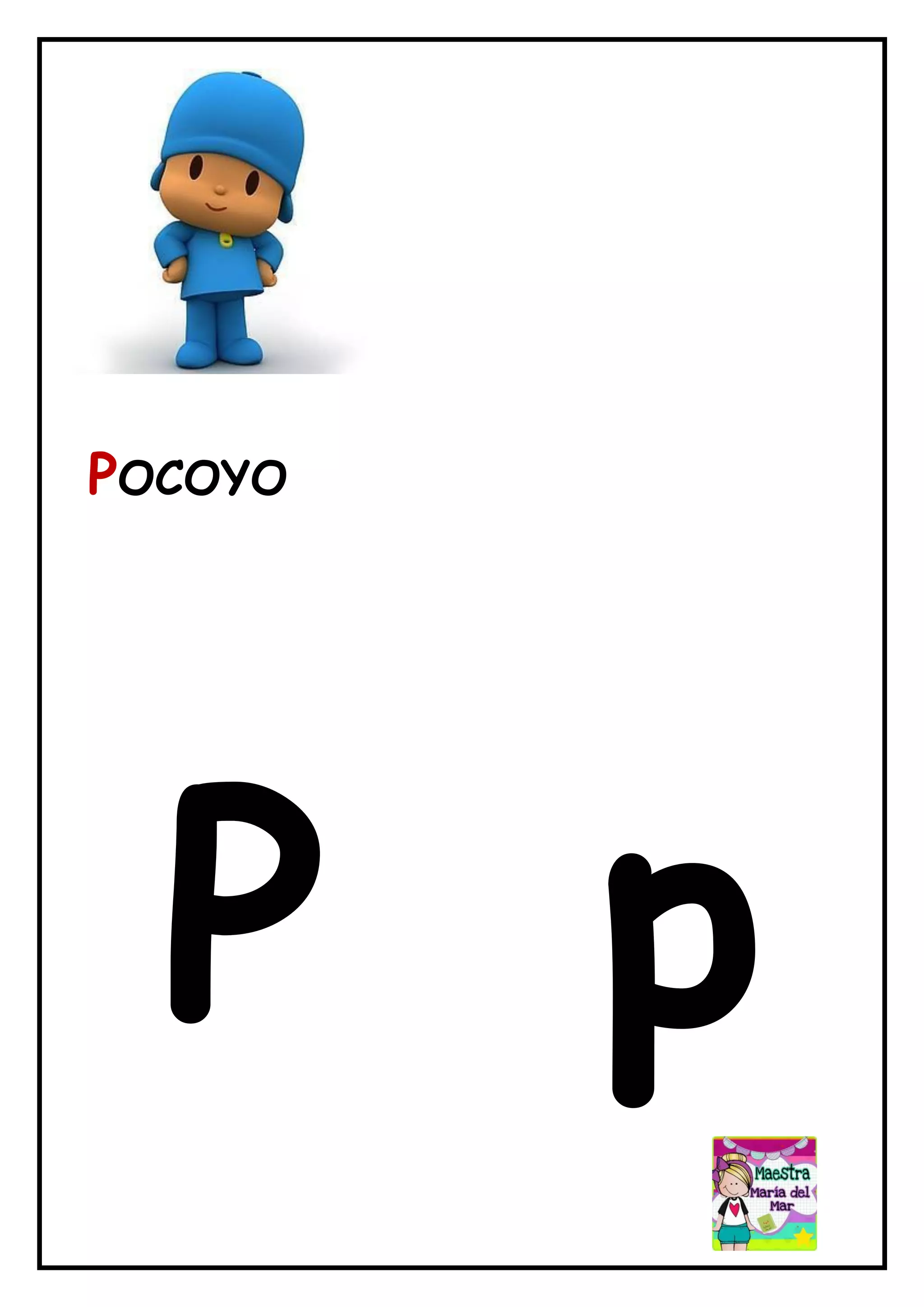 ABECEDARIO PERSONAJES DIBUJOS | PDF