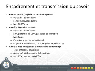 Définition PME47Bruno Wattenbergh – 24 février 2010Recommandation 2003/361/CE, du 6 mai 2003