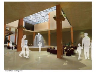 Second floor waiting area
 