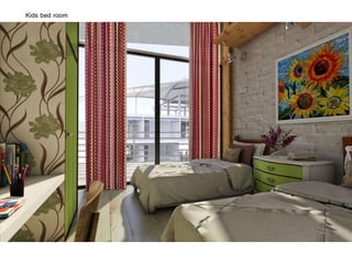 Kids bed room
 