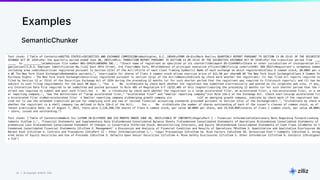 25 | © Copyright 8/16/23 Zilliz
25 | © Copyright 8/16/23 Zilliz
Examples
SemanticChunker
 