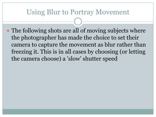 Capturing Motion Example A Beginner's Guide to Capturing Motion | PPTX