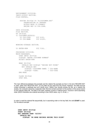 A beginner's guide to cobol programming | PDF