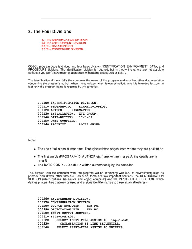 A beginner's guide to cobol programming | PDF