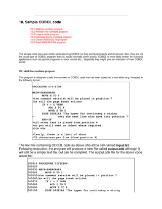 A beginner's guide to cobol programming | PDF