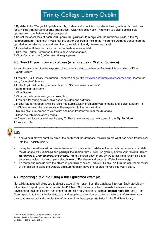 can you update endnote for free can you update endnote for free