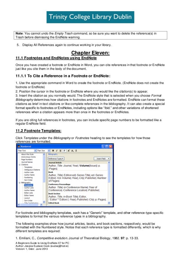 endnote x7 installer