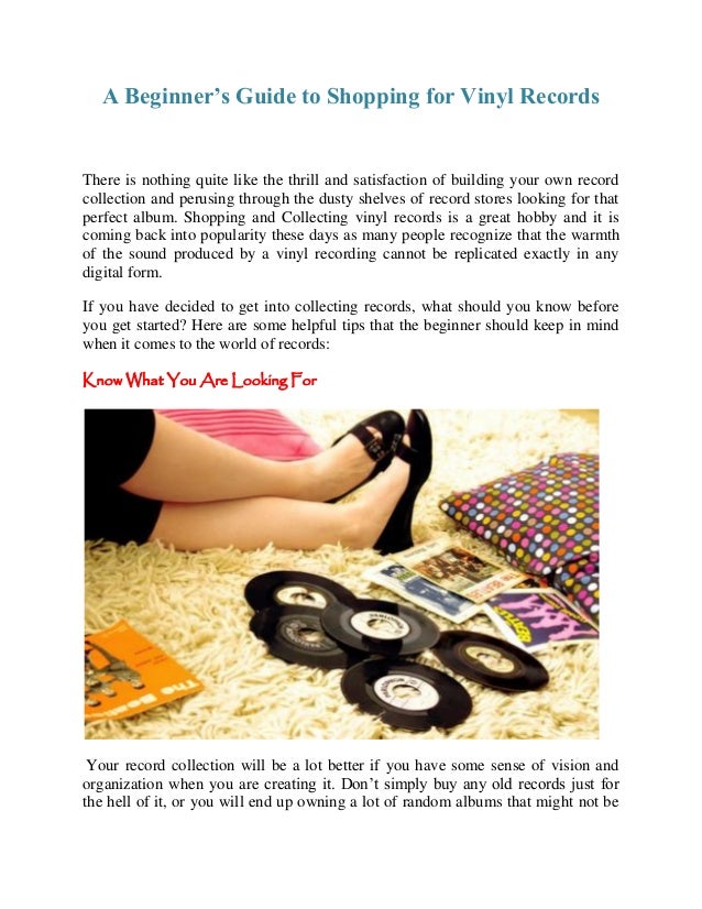 A beginner’s guide to shopping for vinyl records