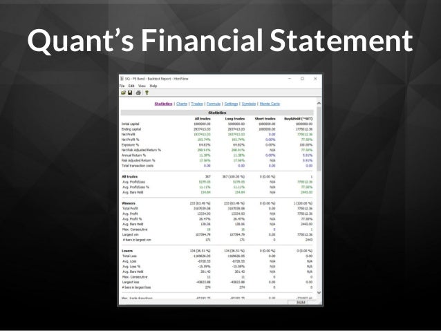 Quantitative finance & systematic trading