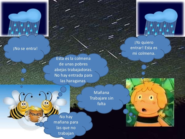 La abeja haragana
